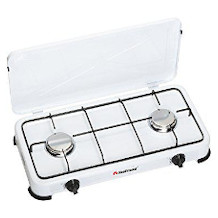 Campart barbacoa de gas de 2 quemadores