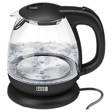 Lebenlang hervidor de agua de cristal